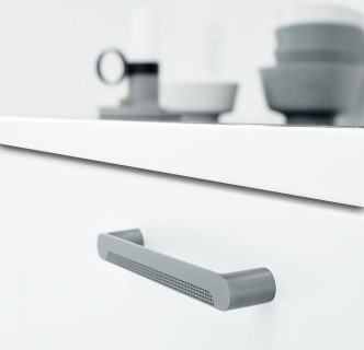 Metro 160 mm, White furniture handles