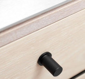 Linear 24 mm, White furniture handles