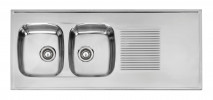 Sink RST-level 1420 * 600, Kitchen sinks RST