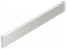Ventilation grille upper  600 mm (white), Vėdinimo grotelės