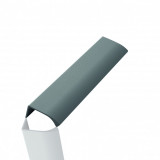 Edge straight 350 mm (Grey), Furniture handles
