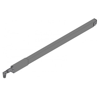 ANTARO rail right 450 mm, orion gray, Blum TANDEMBOX ANTARO komponentai