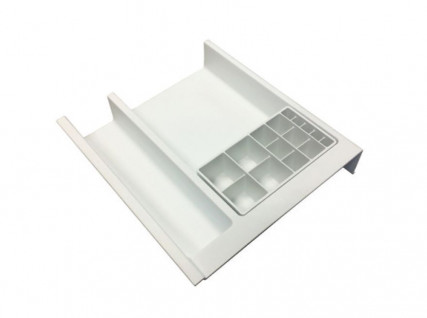 Tray + 1 movable accessory, Bathroom accessories