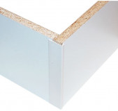 Plinth 90/270 connection H155 white For laminate, Furniture case
