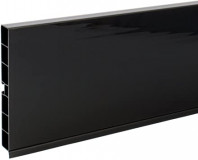 Plinth H-150 Black 4 m, Furniture case