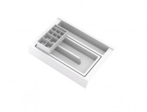 Tray + 2 movable accessories, Bathroom accessories