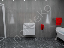 Sandra 600 mm (2 durys), Vonios komplektai (žemas)