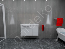 Sandra 900 mm (3 durys), Vonios komplektai (žemas)