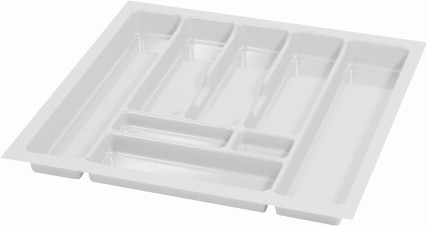 Cutlery tray white (530x488), Cutlery inserts
