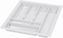 Cutlery tray white (435x490), Cutlery inserts