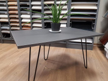 Table legs + base anthracit, Furniture legs