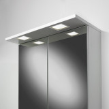 , Bathroom cornices with LED lighting