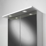 Bathroom cornices 600 mm with LED chip lighting, Bathroom cornices with LED lighting