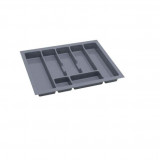 Accessories insert AXISPACE, Anthracite 600 mm, Cutlery inserts