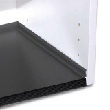 Aluminum insert Grafit 567*278 mm under the drying rack, Aluminum mats