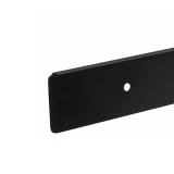 End cover of the table top black, left 38 mm (Egger), Tabletop and wall panels slats