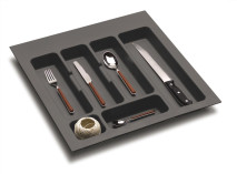 Accessory insert TEN2 M5 - 50cm Graphite matte, Cutlery inserts