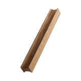 TRACK 1200 mm Oak lacquered (Wood), Medinės rankenos