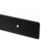 End cover of the table top black, right 38 mm (Egger), Tabletop and wall panels slats