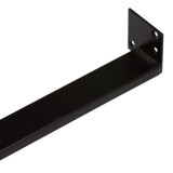 Sink cabinet attachment for 500 mm floor cabinet, black, Fixings for cabinets