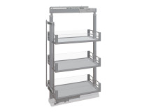 VS TAL® Larder 1200-1450 Artline with GLASS M4 (3 baskets), High cabinet mechanisms