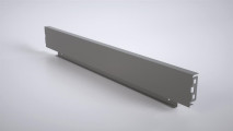 Metalinė galinė sienelė H90 1200 mm (Grafit), FGV2 stalčių priedai Grafit