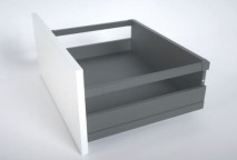 Drawer mechanism Grafit with rails 1000mm cabinet, FGV2 drawer Grafit