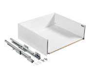 Drawer mechanism White High sides (H180) 500 mm, FGV2 drawers White