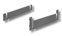 TEN 2 tvirtinimo detalės priekiniam skydeliui H90 (balta), FGV2 stalčių priedai Balta