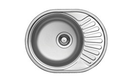 Washbasin matte oval, Kitchen sinks RST
