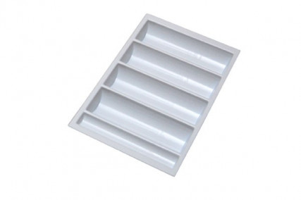 Cutlery insert for UNISET drawers white 400 mm ***, Cutlery inserts