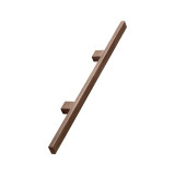 Japan 160 mm - Walnut, Wooden handles