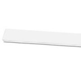 Wall panel end joint strip white, Tabletop and wall panels slats