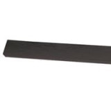 Wall panel end joint strip black, Tabletop and wall panels slats