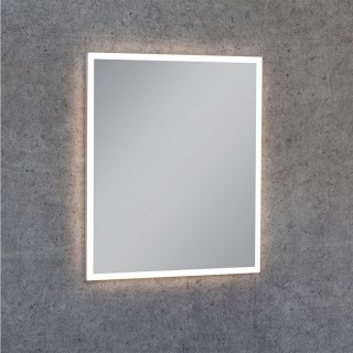 Mirror with LED 600 mm, Vonios veidrodžiai