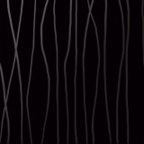 Fasāžu materiāls, Polygloss Melns glancēts ar melnām matētām svītrām, Preču izpārdošana