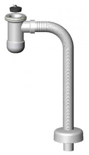 Siphon for ceramic sinks, Siphons for sinks