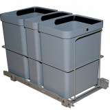 Atkritumu šķirošanas sistēma A3, Atkritumu konteineri