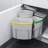 VS ENVI ® Center Atkritumu grozs 500 mm, Atkritumu konteineri