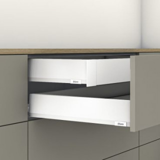 MERIVOBOX internal drawer M, 400 mm, SW-M, Blum MERIVOBOX ready-made drawers