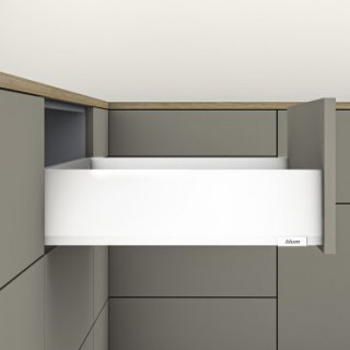 MERIVOBOX standard drawer K, 400 mm, SW-M, Blum MERIVOBOX ready-made drawers