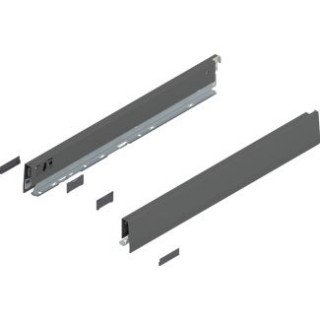 Merivobox N sides, 450 mm orion gray, Blum MERIVOBOX drawer components
