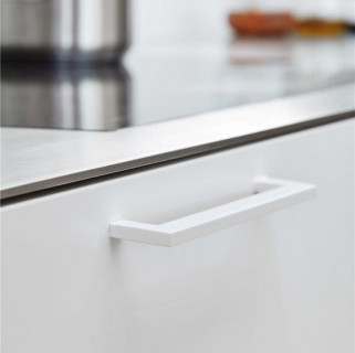 FLAT 256 mm, White furniture handles